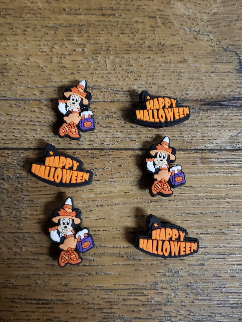 Minnie Dress Up Halloween Croc Charms